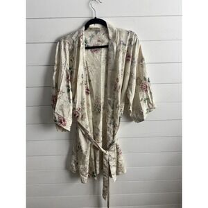 Floral Robe Inner Most Size Large Women's‎ Vintage.